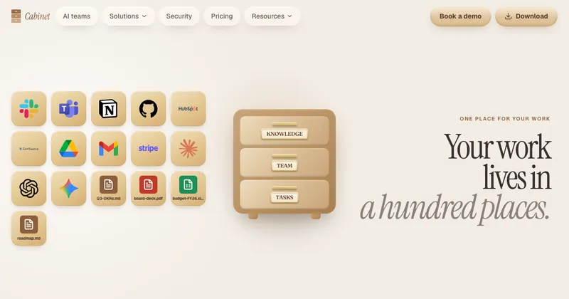 The Cabinet website