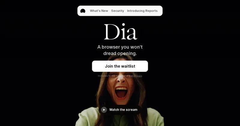 The Dia website