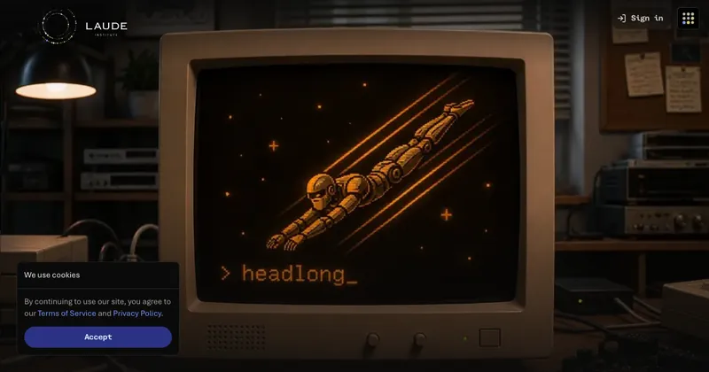 The Headlong website