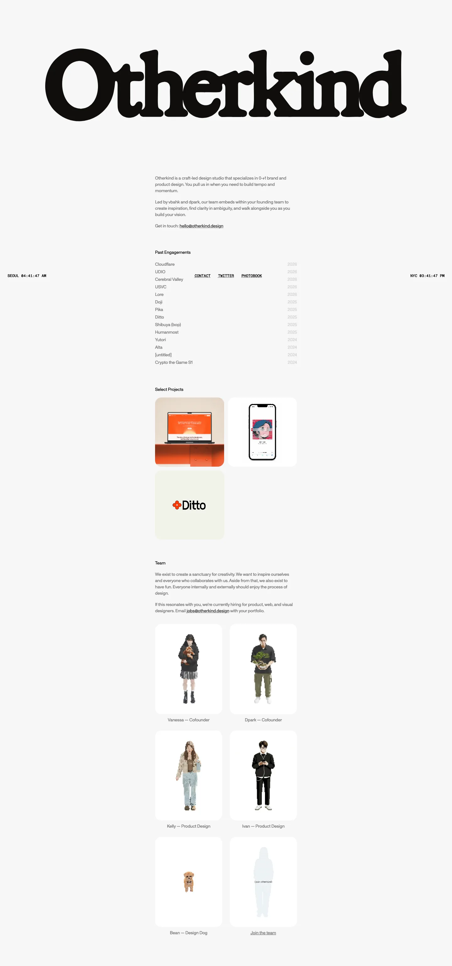 Screenshot of Otherkind